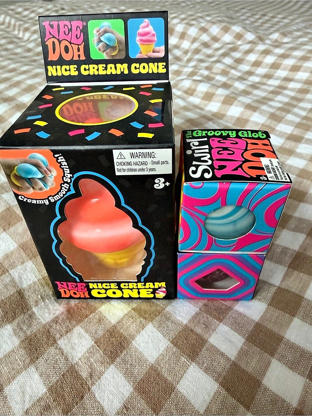 NeeDoh Nice Cream Cone & 2 Mini Bundle